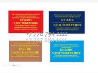 журнал книга все виды корочка промбез биот птм удостоверение Павлодар