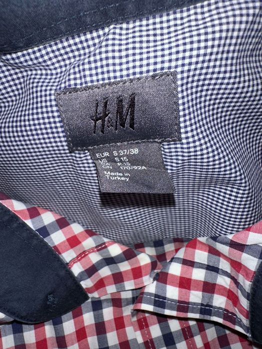Cămașă de bumbac in carouri H&M | Casual & Elegantă | Mărimea S