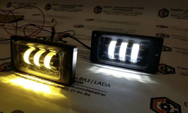 Туманки LED на ВАЗ