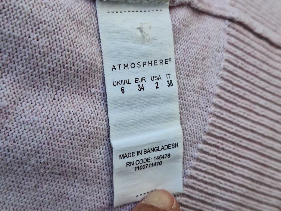 **Atmosphere Pink | bluza dama | bust 90 cm | mar. 34 - 36 | XS - S