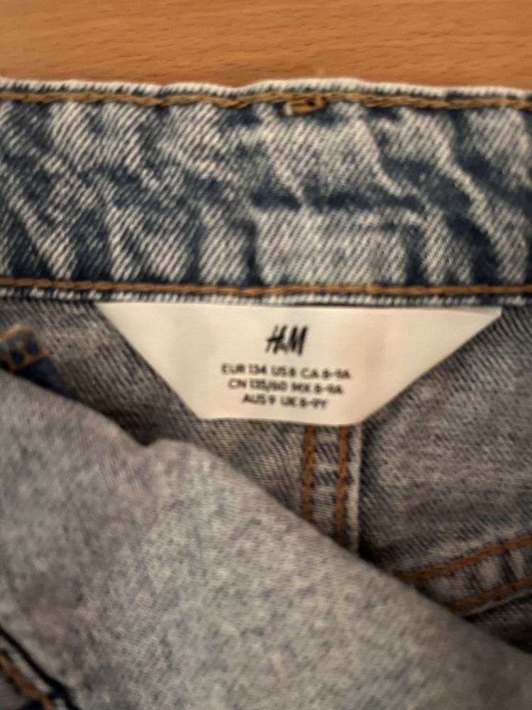 Fusta denim 8-9 ani