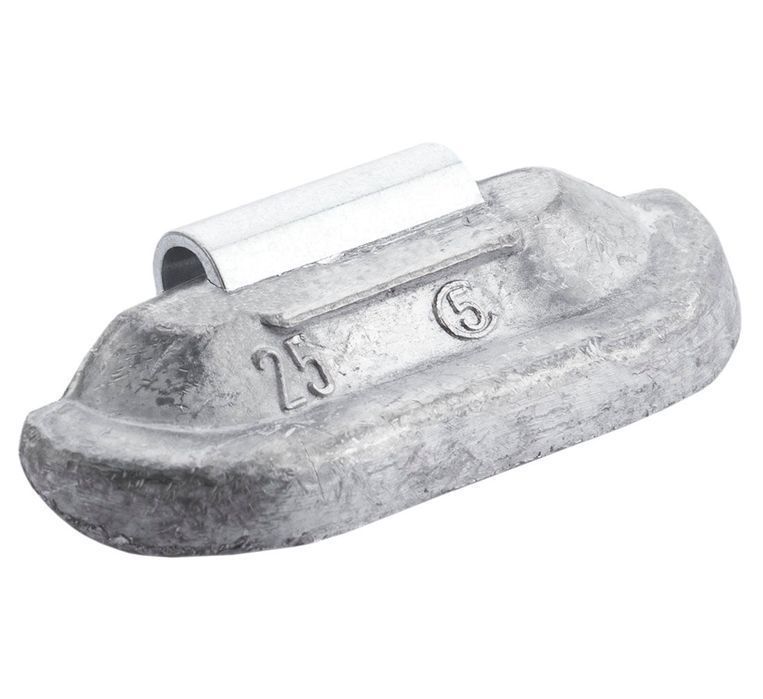 Cutie contragreutati pentru jante tabla 25 grame - 100 buc - pb 2.6 kg