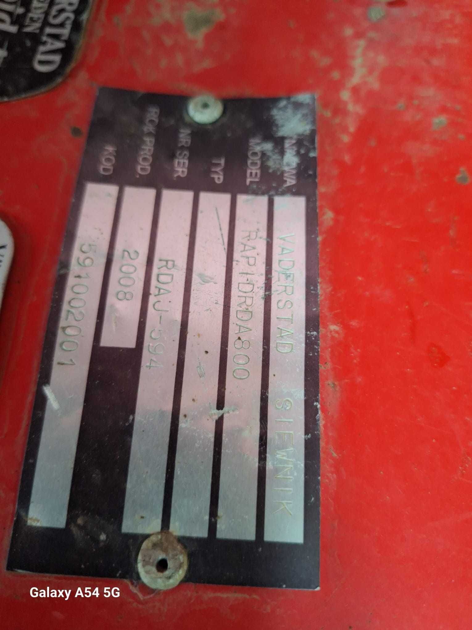 Semenatore Vaderstad Rapid 800