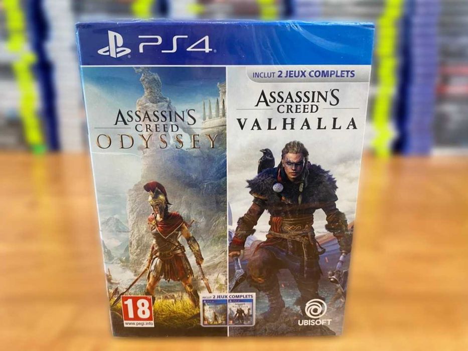 Новый Assassin's Creed Odyssey + Valhalla Double Pack ENG PS4/PS5