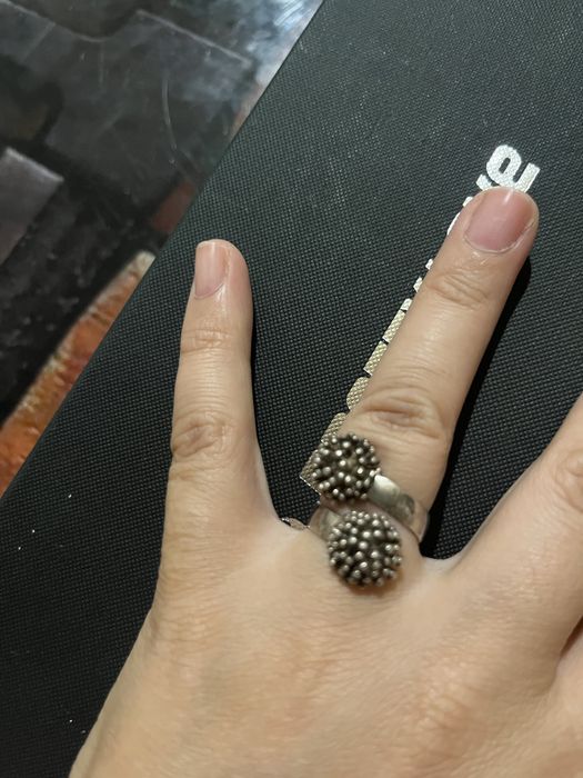 Inel argint reglabil