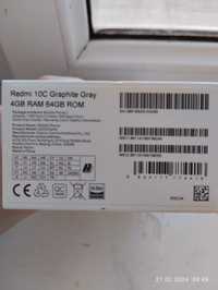 Redmi 10C Graphite Gray 4GB RAM 64GB ROM