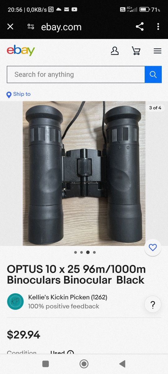 Binoclu Optus 10x24