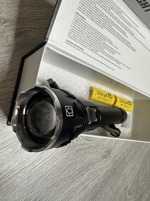 Lanterna Profesionala XHP90.2 zoom Telescopic, 5 Moduri de Iluminare