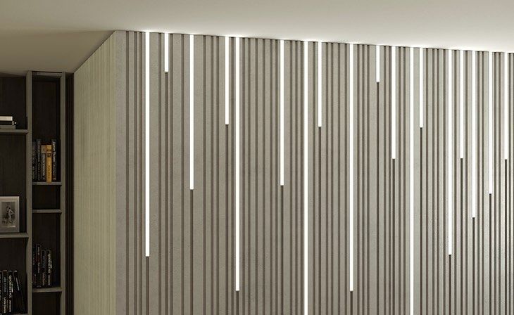 Декоративни 3D панели - 3д гипсови панели, стенни облицовки 0114