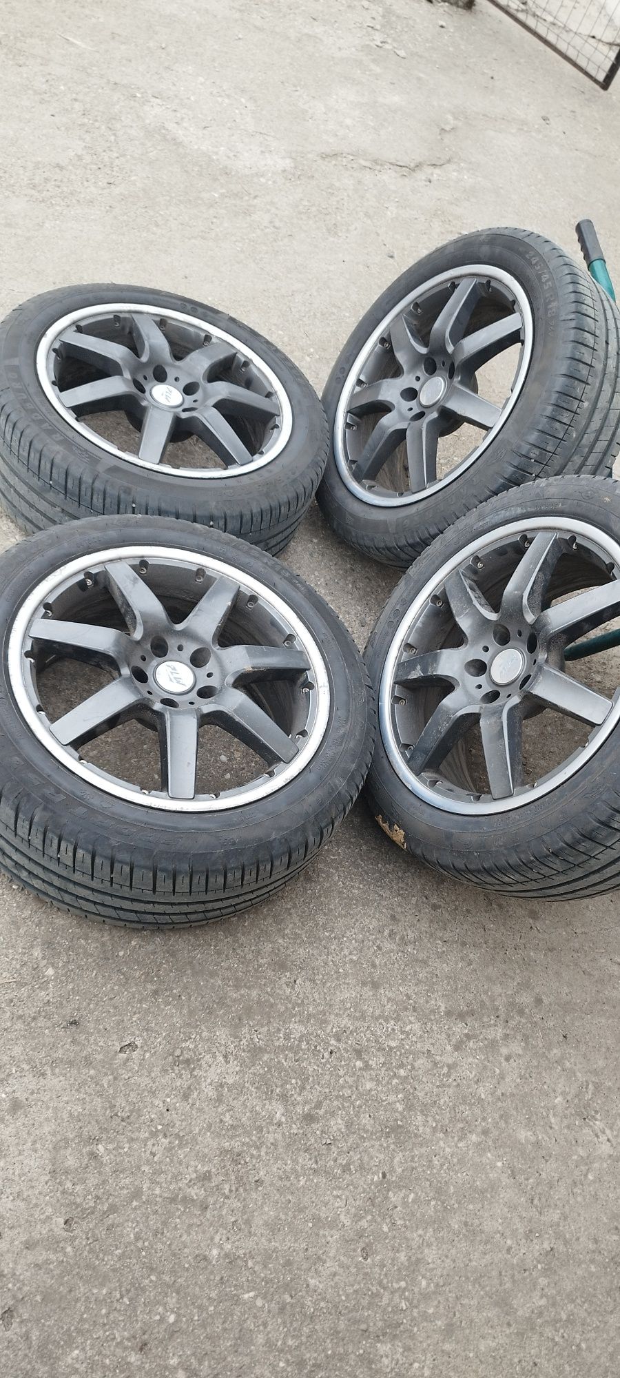 Jante 18" 5x112 cu cauciucuri de vară