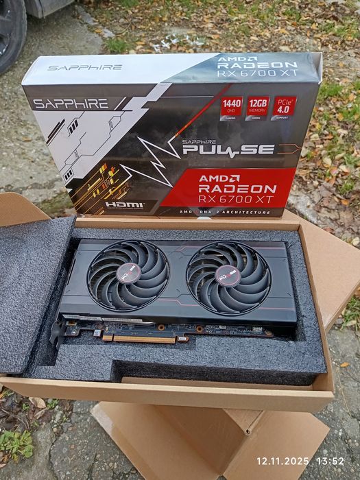 Placa video RX 6700 xt Sapphire 12 gb
