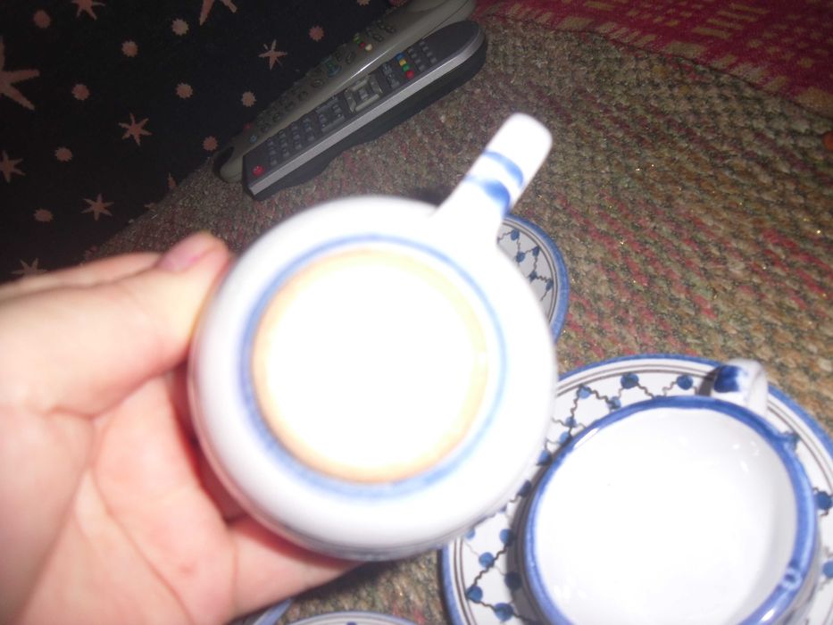 set 6 cesti  ceramice pictate