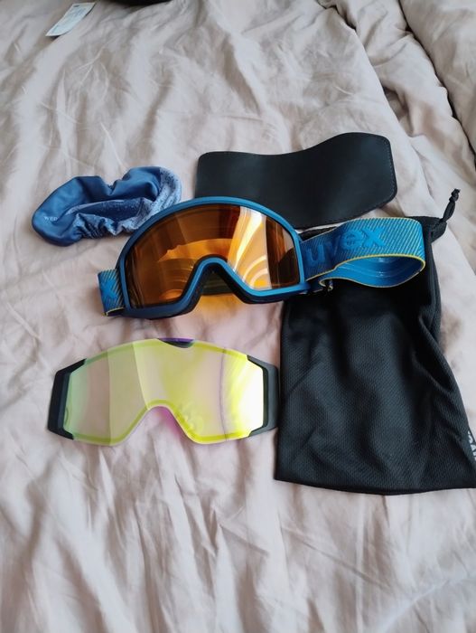 Ochelari ski snowboard Uvex 2 in 1 - lentila magnetică