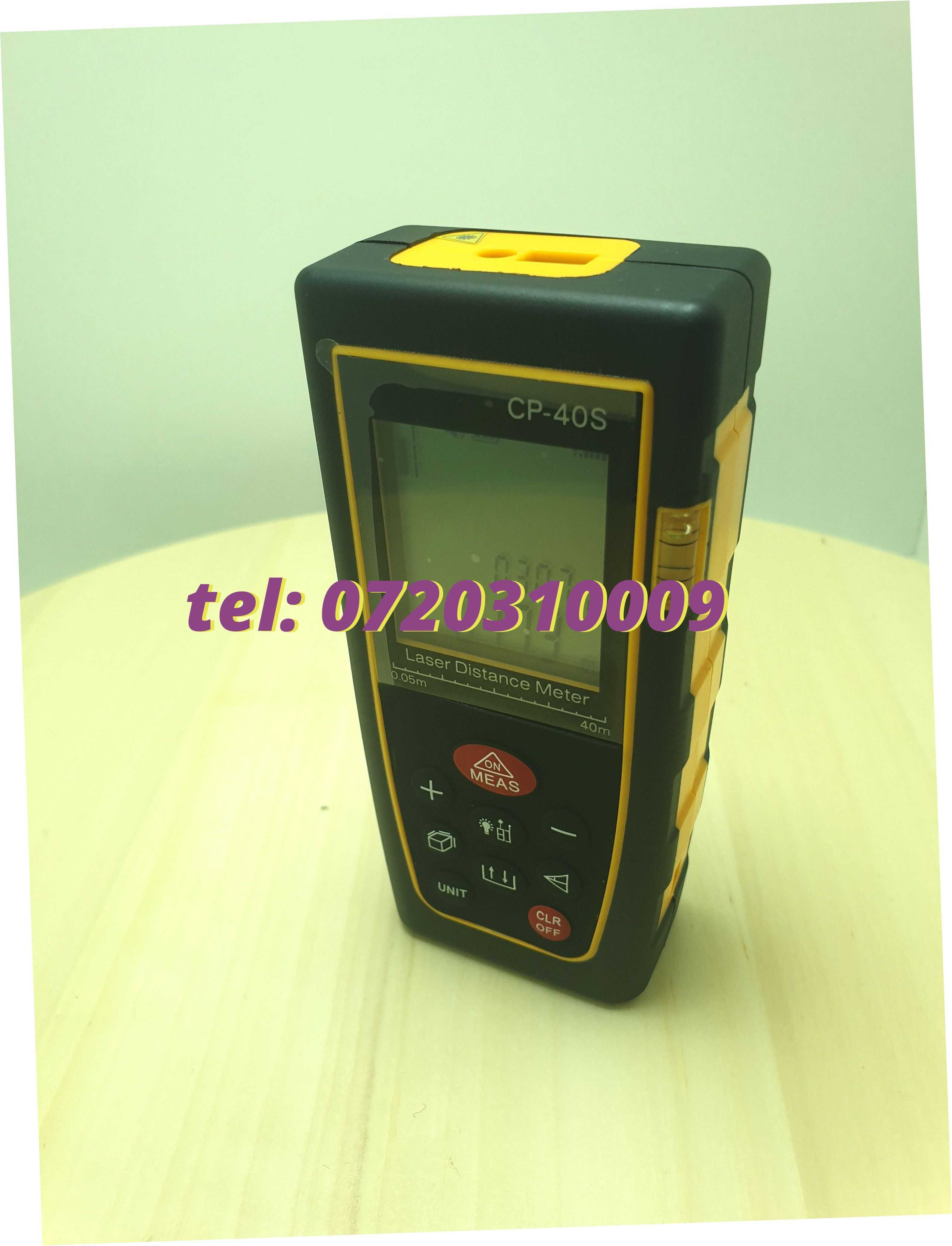 Telemetru Laser Profesional 40m Model 2021