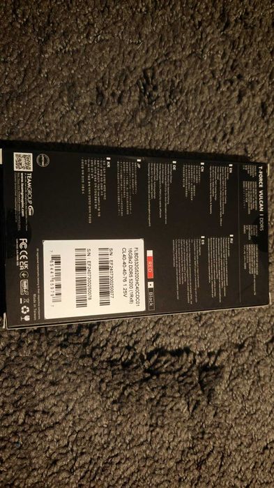 Рам памет TeamGroup T-Force Vulcan 2x16GB 32GB DDR5 5200MHz XMP/EXPO