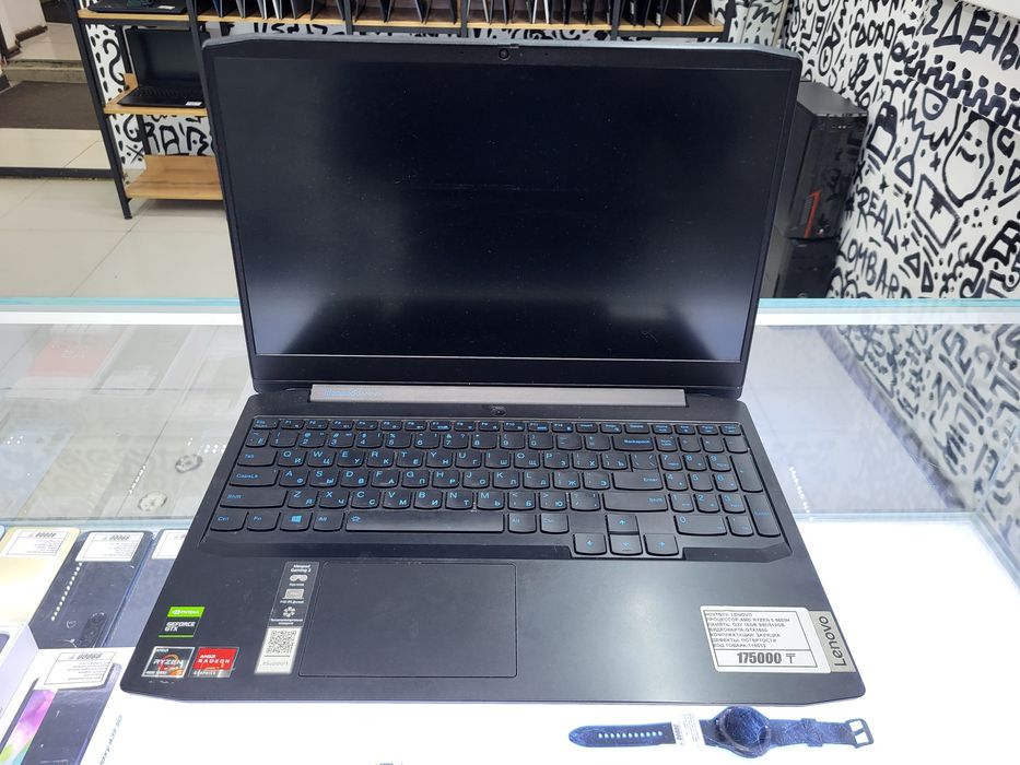 Ноутбук Lenovo Ryzen 5 4600H Озу 16гб ssd512gb Gtx1650 рассрочка