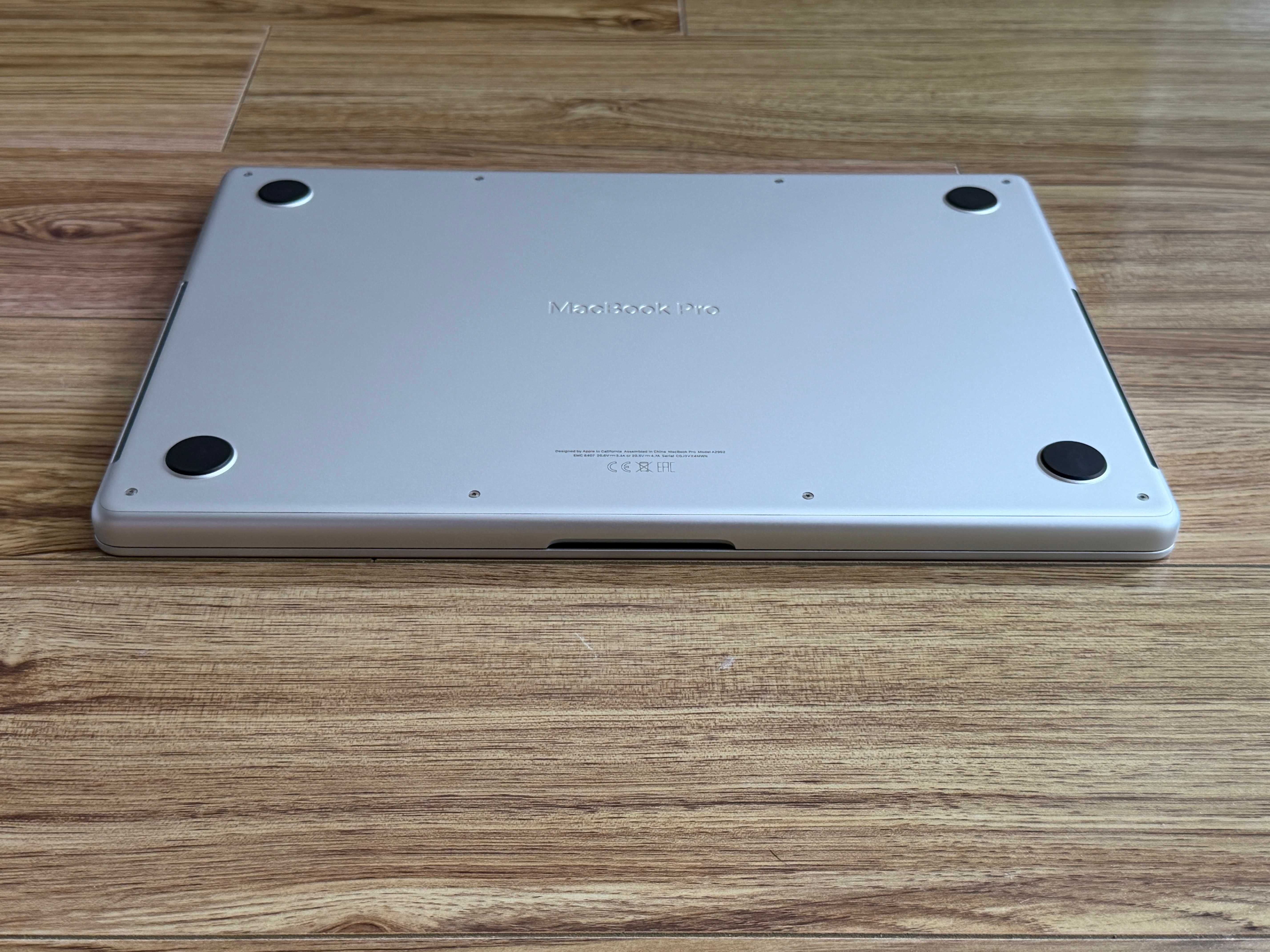 MacBook Pro 14`M3 Pro/11 CPU/14 GPU/18GB RAM/512GB SSD/Батерия 100%/Като Нов/Silver — миниатюра 6