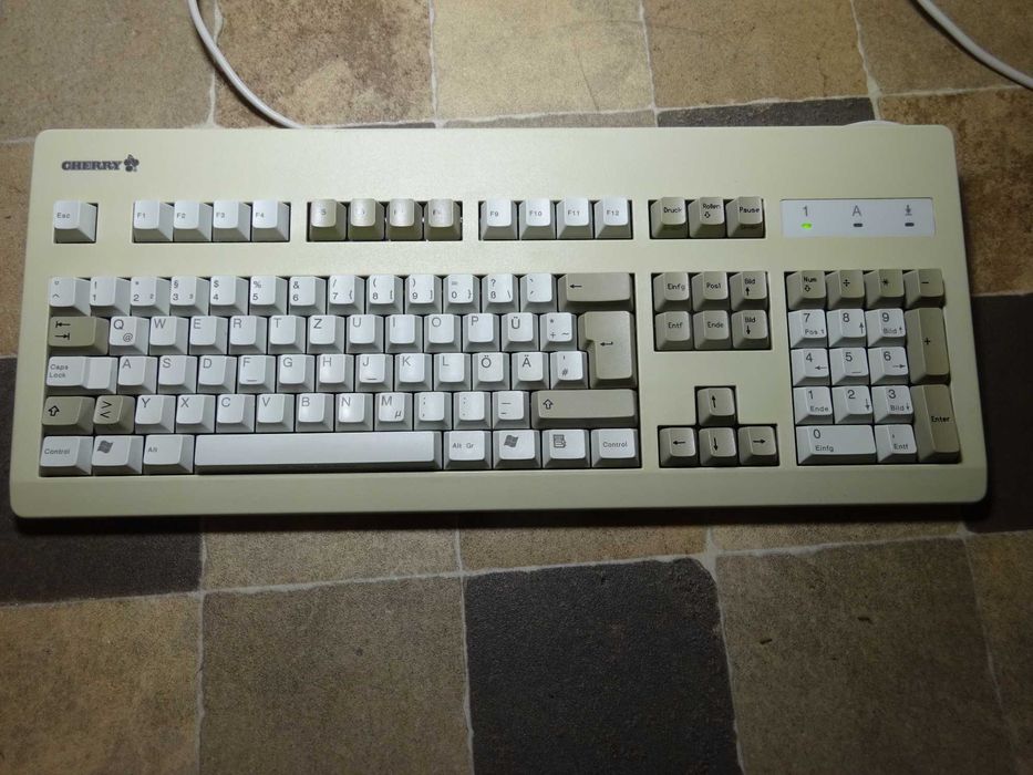 Tastatura pc mecanica retro/ Cherry MX 3000M /G80