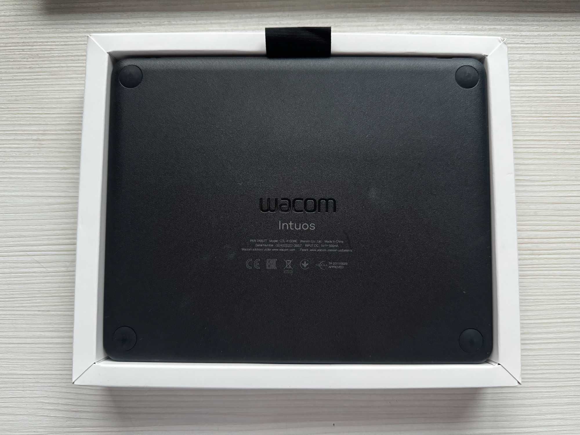 Tableta grafica WACOM Intuos S Bluetooth CTL-4100WLK-N, negru
