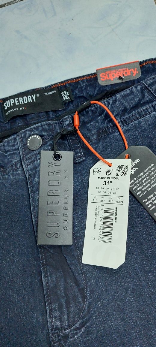 Blugi cargo 31 SUPERDRY