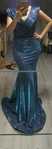Rochie eleganta lunga cu sclipici