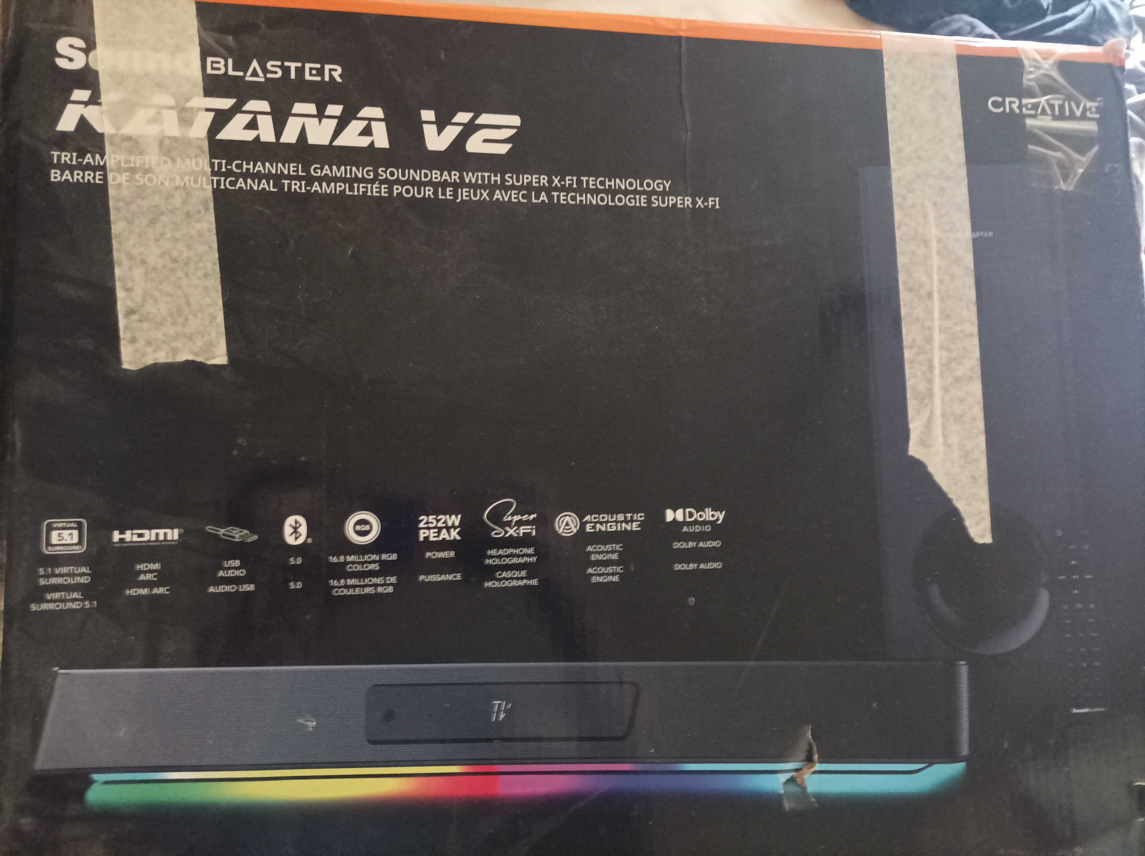 Саундбар Creative Soundbar BLASTER KATANA V2