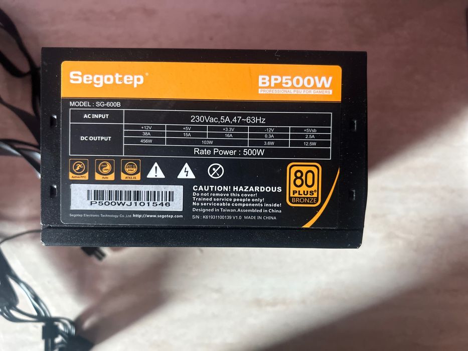 Sursa segotep modulara 500W