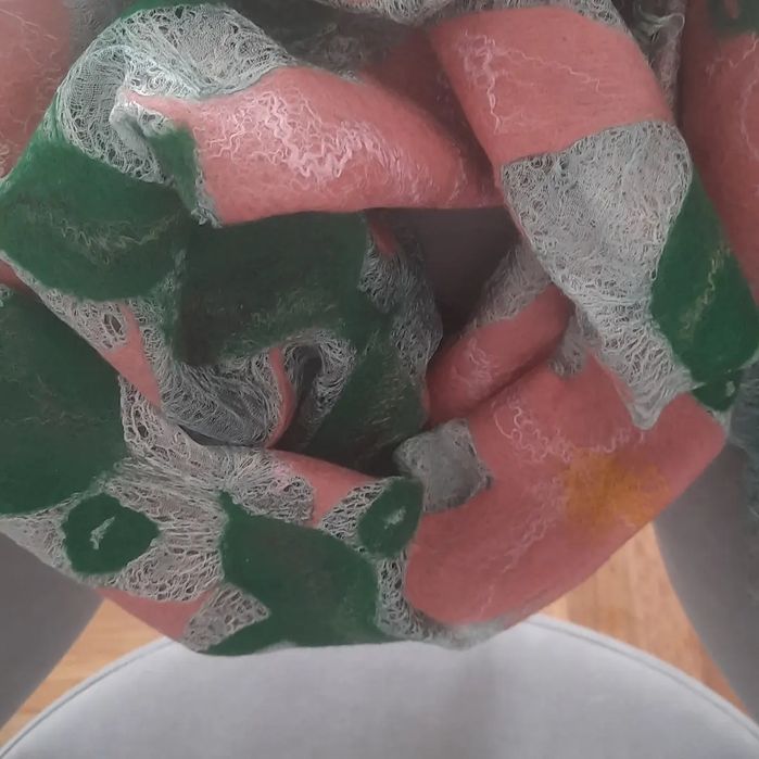 Шарфы на натуральном шелке