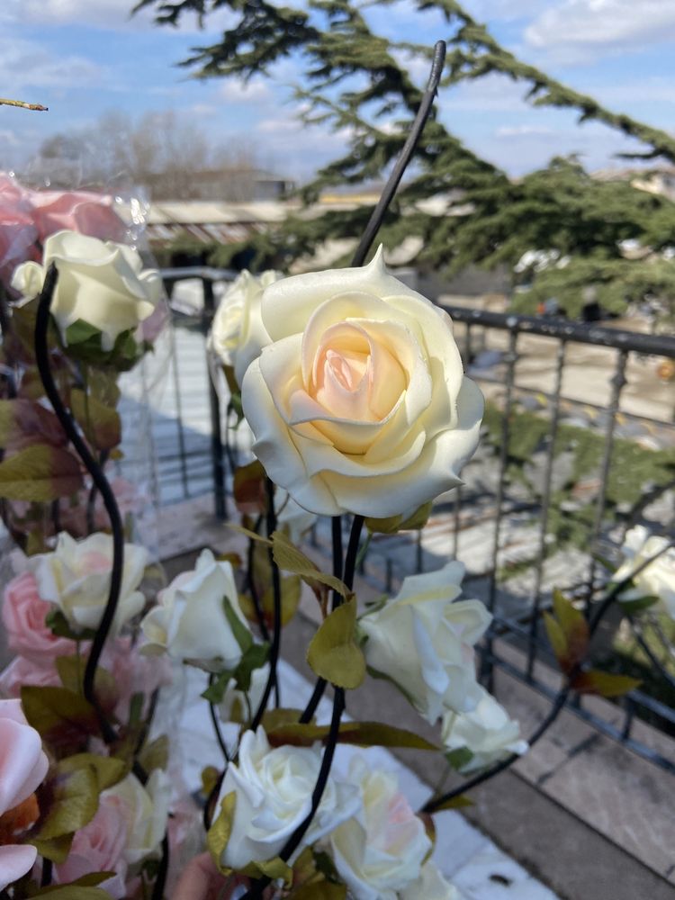 Изкуствена роза-различни цветове!