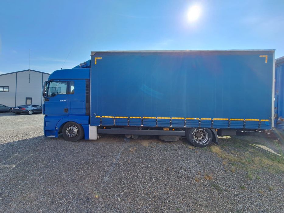 MAN TGX tandem 38 europaleti