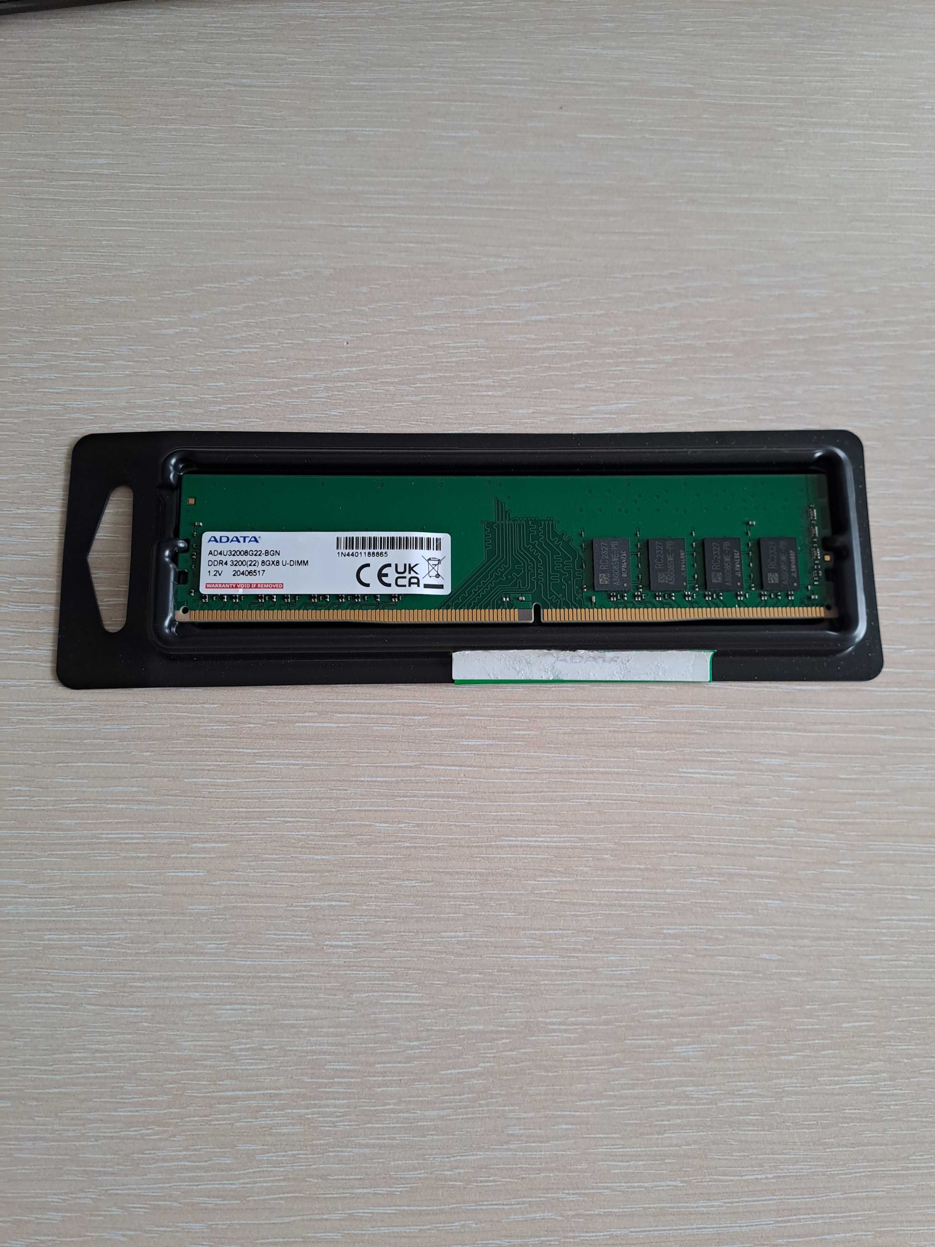 RAM памет 8GB DDR4 3200MHz ADATA