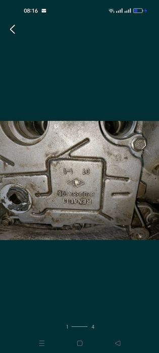 Motor benzina 1.6 Renault, defect