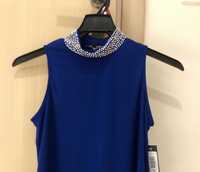 Bluza albastru royal