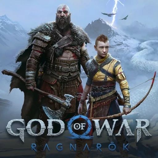 Playstation 5 диск God of War Ragnarok