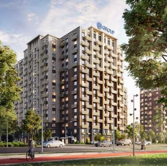 Трехкомнатная квартира в новостройке, Яшнабадский, 79.17 м², BI San'at