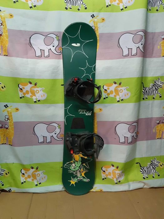 Placa snowboard 125 cm Crazy Creek cu legaturi