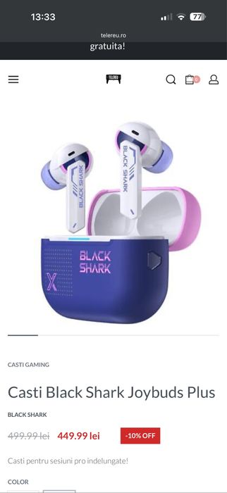 Casti Black Shark JoyBuds