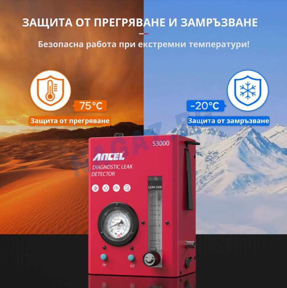 Пушек Машина /Димогенератор ANCEL S3000 /Диагностика с пушек/АвтоТест
