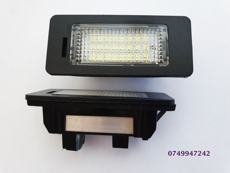 Set 2 lampi LED numar dedicate 6000k 2*24LED BMW E60 E90 E83 X5 X6 F30