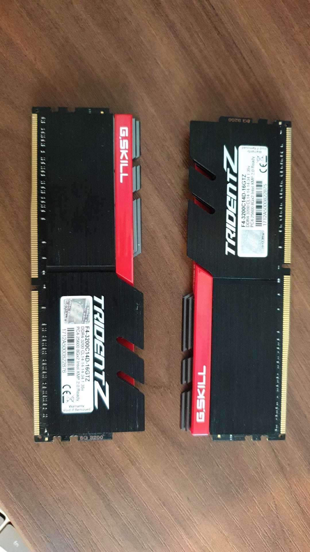 Kit 16 gb ddr4 3200 cl14 (kit 2x8gb) G.Skill TridentZ