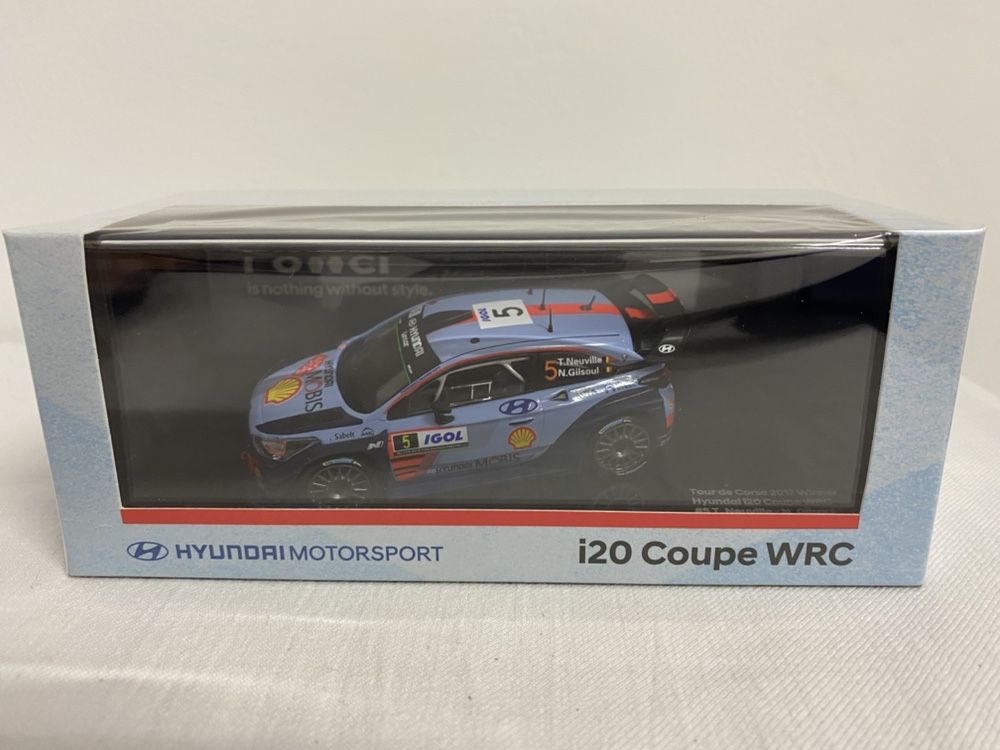 IXO Hyundai i20 Coupe WRC macheta Rally scara 1:43