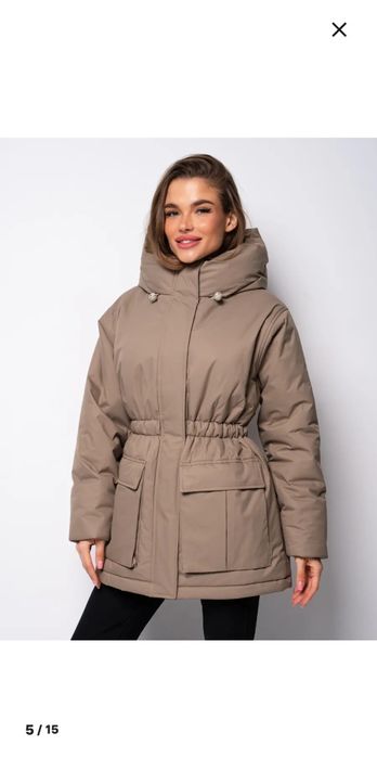 Куртка парка с капюшоном