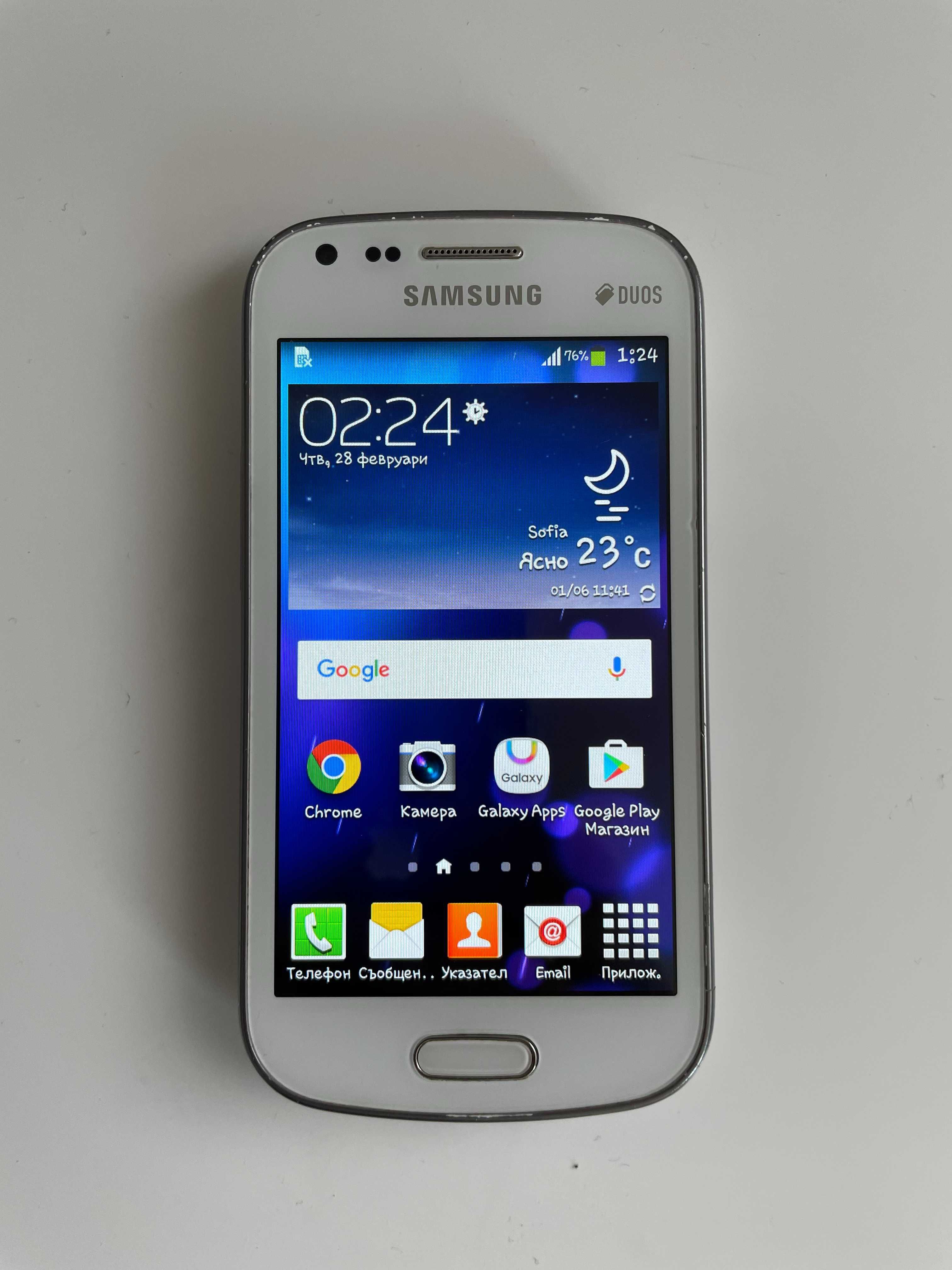 Samsung mobile phone Galaxy S DUOS2  с две SIM карти