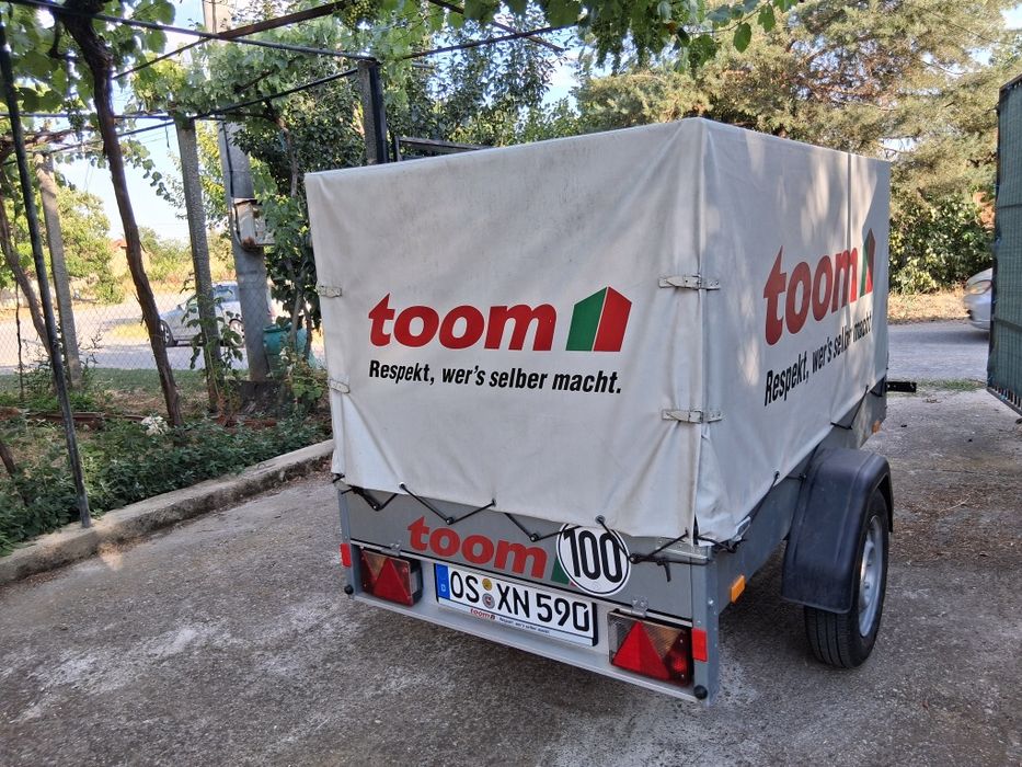 Продавам ремарке нов внос от Германия