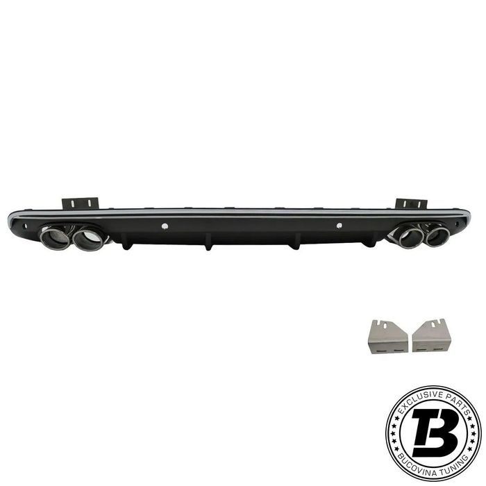 Difuzor Bara Spate cu Ornamente compatibil cu Audi Q5 8R RS Design