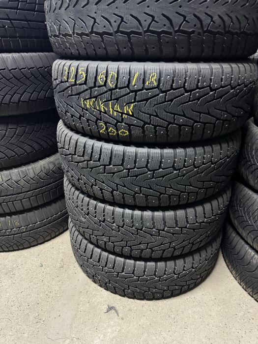 Шины шипы зимние 225/60 R18 Nokian резина колеса покрышки
