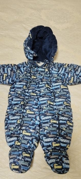 Комбинезон зимний детский 1-3 мес
