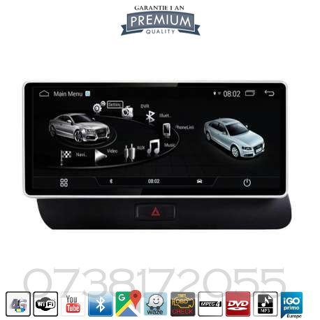 Navigatie  Android Audi A4 A5 Q5 GPS Internet Bluetooth Carplay Auto