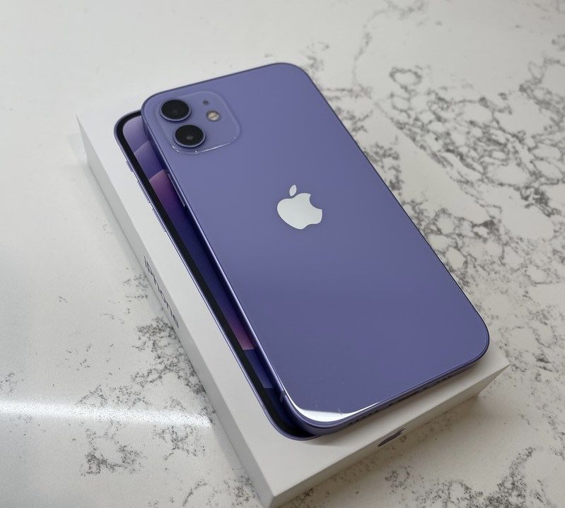 iPhone 12, 128 ГБ, фиолетовый