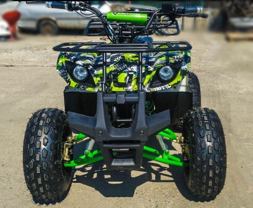 ATV electric Nitro Eco Toronto 1000W 48V Grafiti-Verde cu DIFERENTIAL